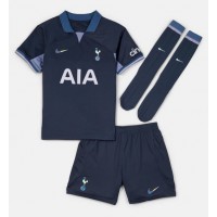 Koszulka piłkarska Tottenham Hotspur Cristian Romero #17 Strój wyjazdowy dla dzieci 2023-24 tanio Krótki Rękaw (+ Krótkie spodenki)